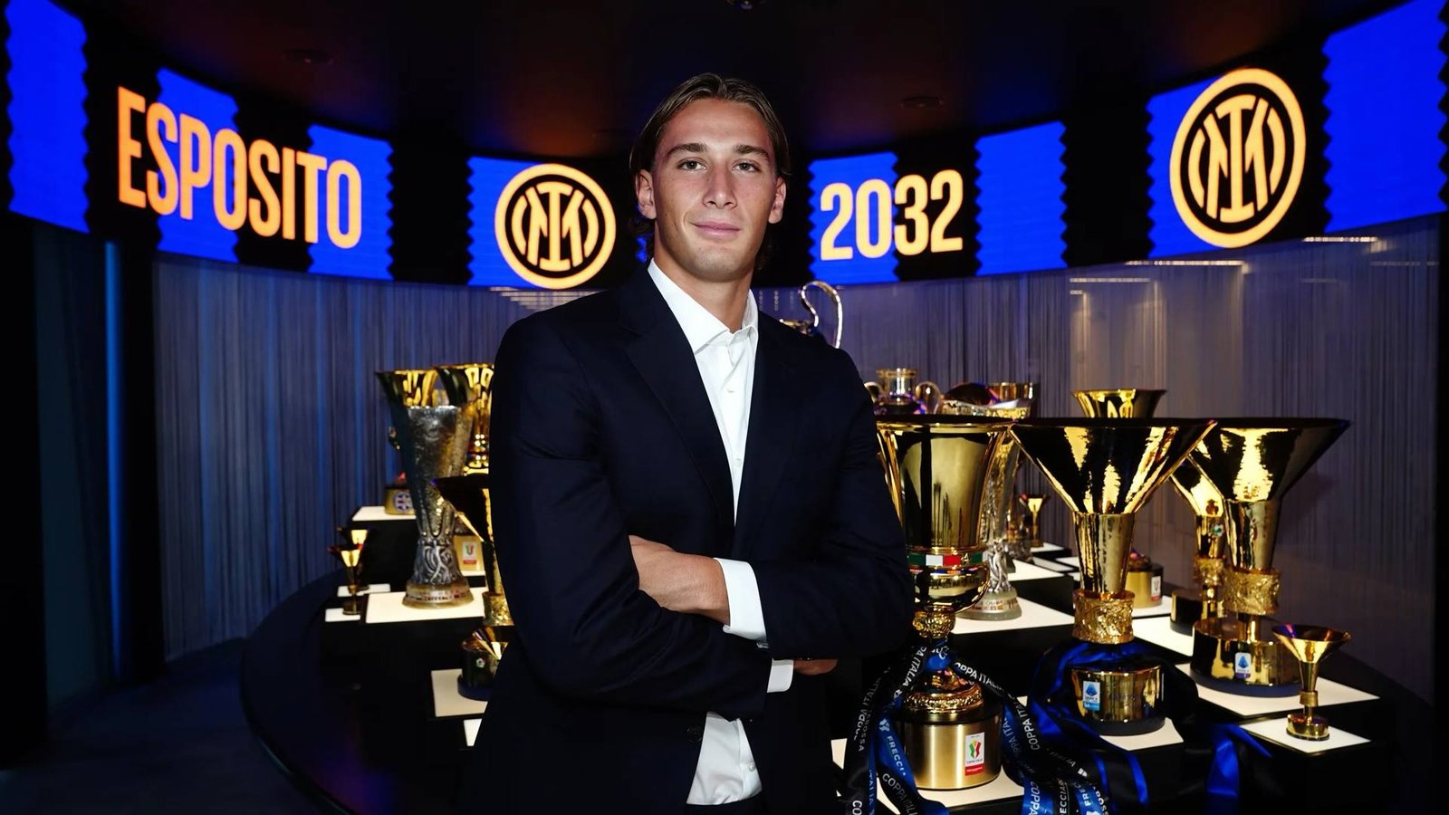 Pio Esposito signs new long-term deal with Inter until 2032