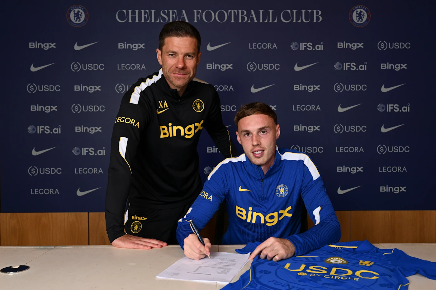 Cole Palmer commits long-term future to Chelsea until 2034