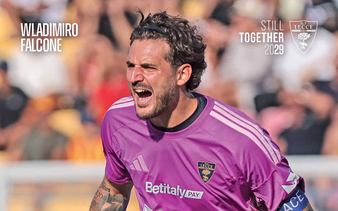 Wladimiro Falcone signs Lecce contract extension