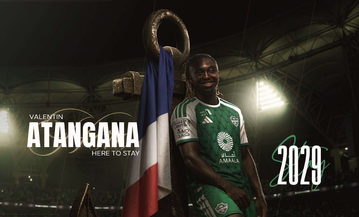 Valentin Atangana extends Al Ahli contract to 2029