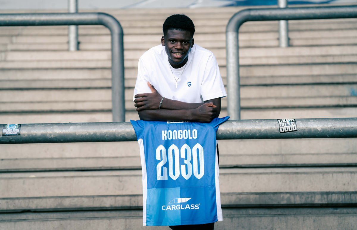 Josué Kongolo secures KRC Genk future with contract to 2030
